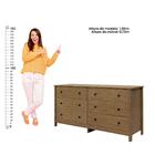Cômoda Ditália 6 Gavetas Dm-221