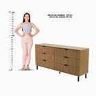 Cômoda Ditália 6 Gavetas Dm-240