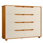 Cômoda Doble 8 Gavetas - Móveis Albatroz