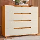 Cômoda Doble 8 Gavetas - Móveis Albatroz