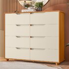 Cômoda Doble 8 Gavetas - Móveis Albatroz