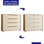 Cômoda Doble 8 Gavetas - Móveis Albatroz