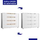 Cômoda Doble 8 Gavetas - Móveis Albatroz