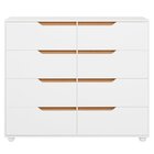 Cômoda Doble 8 Gavetas - Móveis Albatroz