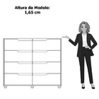Cômoda Doble 8 Gavetas - Móveis Albatroz