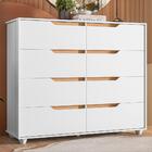 Cômoda Doble 8 Gavetas - Móveis Albatroz