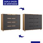 Cômoda Doble 8 Gavetas - Móveis Albatroz