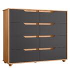 Cômoda Doble 8 Gavetas - Móveis Albatroz