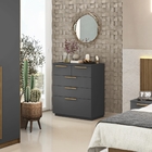 Cômoda Dubai 5 Gavetas Alasca Vr