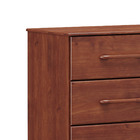 Cômoda Dupla Linha Ouro Imbuia 6 Gavetas Madeira Maciça Pinus