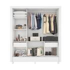 Cômoda E Guarda Roupa Chelsea Branco