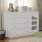 Cômoda E Sapateira Infantil Agatha Branco