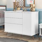 Cômoda E Sapateira Infantil André Branco