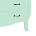 Cômoda Eagles 3 Gv Verde Água