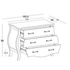 Cômoda Eagles (3 Gavetas) - Máxima Green