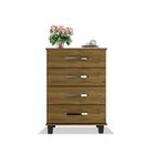 Cômoda Eccos 4 Gavetas Imbuia - Fabri Móveis