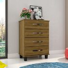 Cômoda Eccos 4 Gavetas Imbuia - Fabri Móveis