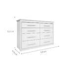 Cômoda Elegance 8 Gv Branca