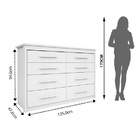 Cômoda Elegance 8 Gv Branca