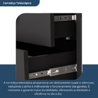 Cômoda Elegance 8 Gv Preta