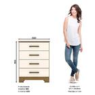 Cômoda Ella 4 Gavetas - Móveis Henn