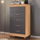 Cômoda Esmeralda 5 Gavetas - Móveis Albatroz