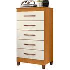 Cômoda Esmeralda 5 Gavetas - Móveis Albatroz