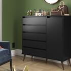 Comoda Esmeralda Preto