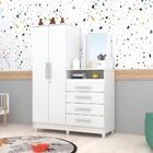 Cômoda Esther Com Espelho Branco