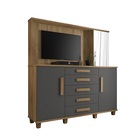 Cômoda Estrela Cinamomo/grafite - Rv Móveis