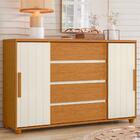 Cômoda Evidenza 2 Portas E 4 Gavetas Flex - Móveis Albatroz