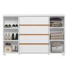 Cômoda Evidenza 2 Portas E 4 Gavetas Flex - Móveis Albatroz