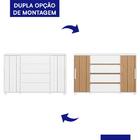 Cômoda Evidenza 2 Portas E 4 Gavetas Flex - Móveis Albatroz