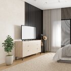 Cômoda Falkk Queens 6 Gavetas Amadeirado