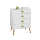 Cômoda Fiori 4 Gv Branca