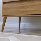 Cômoda Fiori Camarú 4 Gavetas Com Pés Palitos Em Madeira Maci