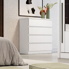 Cômoda Florença 4 Gavetas Mdf E Mdp Clic Móveis