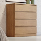 Cômoda Florença 4 Gavetas Mdf E Mdp Clic Móveis