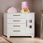 Cômoda Fly 1 Pt 4 Gv Branca