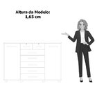 Cômoda Fontana 2 Portas E 7 Gavetas - Móveis Albatroz