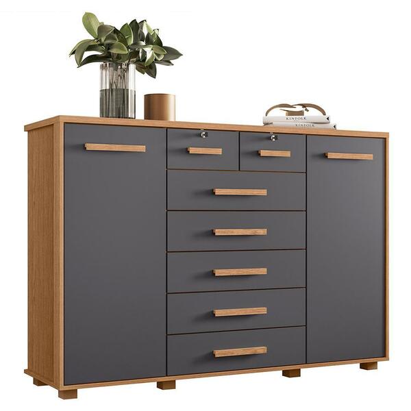 Cômoda Fontana 2 Portas E 7 Gavetas - Móveis Albatroz