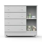 Cômoda Fraldario 1 Porta 4 Gavetas Selena Mobycasa Moveis Bra