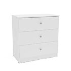 Cômoda Gandu 3 Gavetas Benfácil Branco