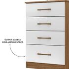 Cômoda Gaveteiro Naturale Branco Ruy Shop Jm