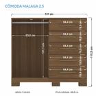 Cômoda Gaveteiro Organizador Quarto Dormitório Escritório Sap