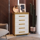 Cômoda Gaveteiro Paris Luxo Versátil Camas Fenix