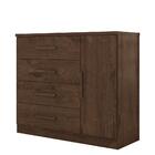 Cômoda Gênova 1 Porta E 4 Gavetas - Zanzini Móveis