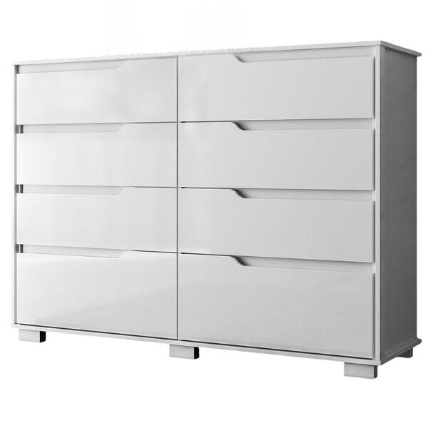 Comoda Georgia 8 Gavetas 147 Cm Moval