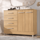 Comoda Gisele 4 Gavetas 2 Portas