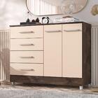 Comoda Gisele 4 Gavetas  2 Portas